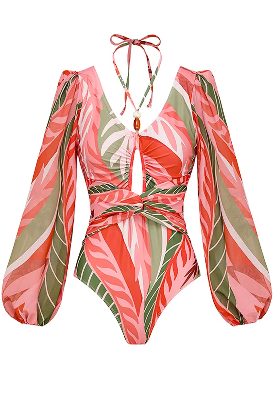 Penelope One-Piece Swimsuit with Pareo Skirt Set