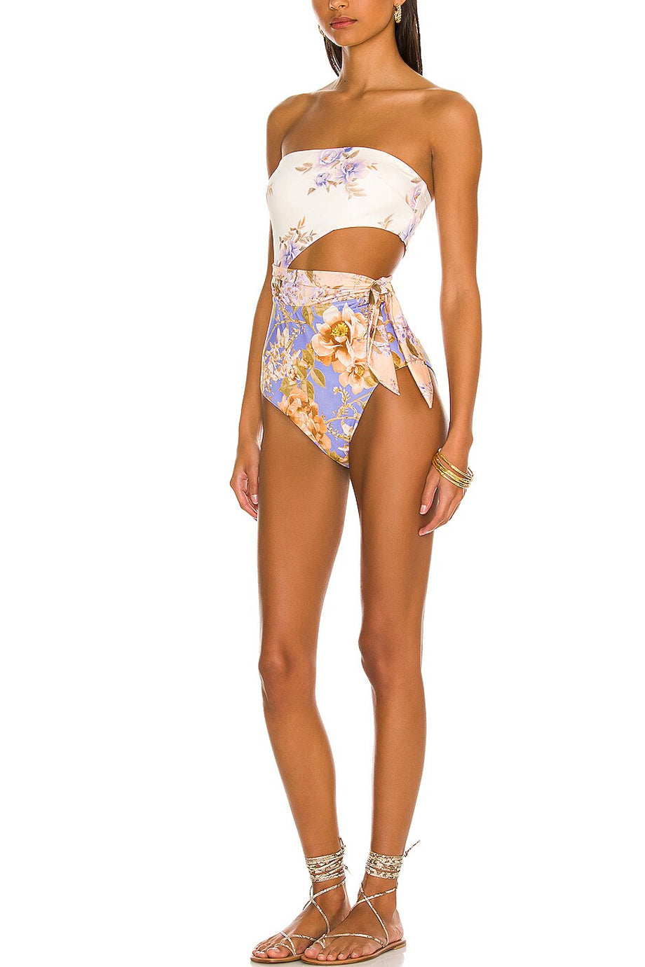 Fioraluna Ολόσωμο Μαγιό και Παρεό Σετ | Μαγιό - Ολόσωμα - Swimwear One Piece | Fioraluna One Piece Swimsuit and Pareo Set