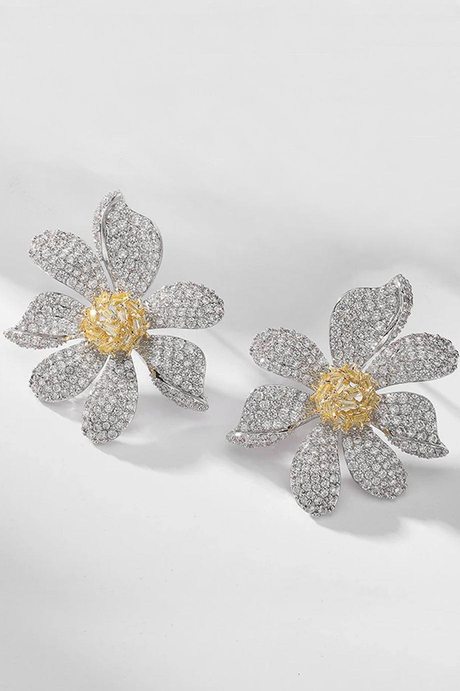 Aureflora Σκουλαρίκια με Κρύσταλλα | Κοσμήματα - Σκουλαρίκια Jewelry Earrings | Aureflora Crystal Flower Earrings
