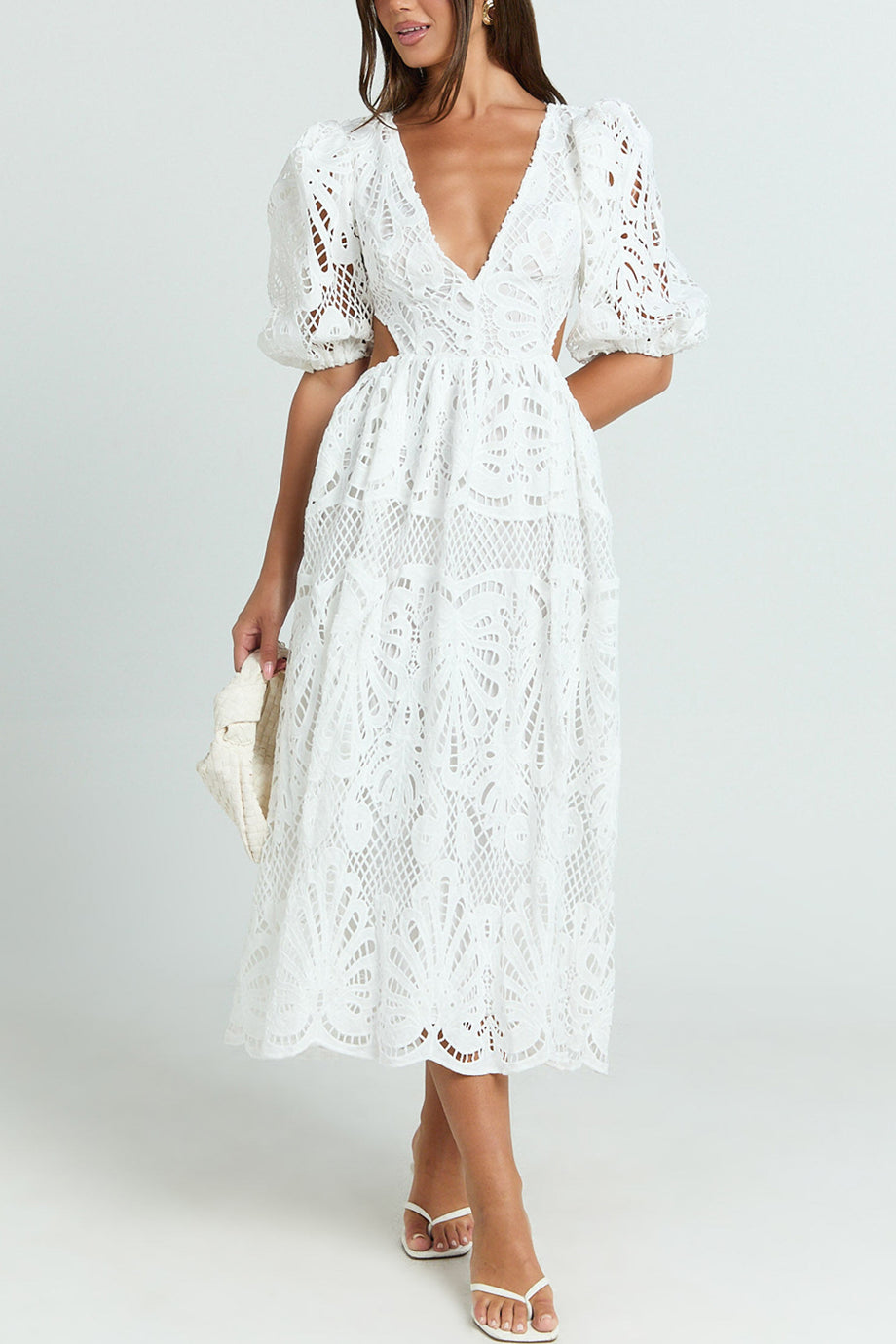 Islaita Φόρεμα με Δαντέλα και Ανοικτή Πλάτη | Φορέματα - Dresses | Islaita Lace Dress with Cutouts