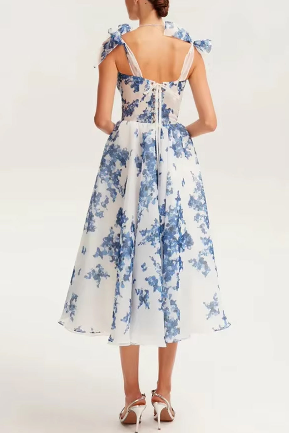 Lagoon Glow Εμπριμέ Φόρεμα με Βολάν | Φορέματα - Dresses | Lagoon Glow Floral Flared Dress