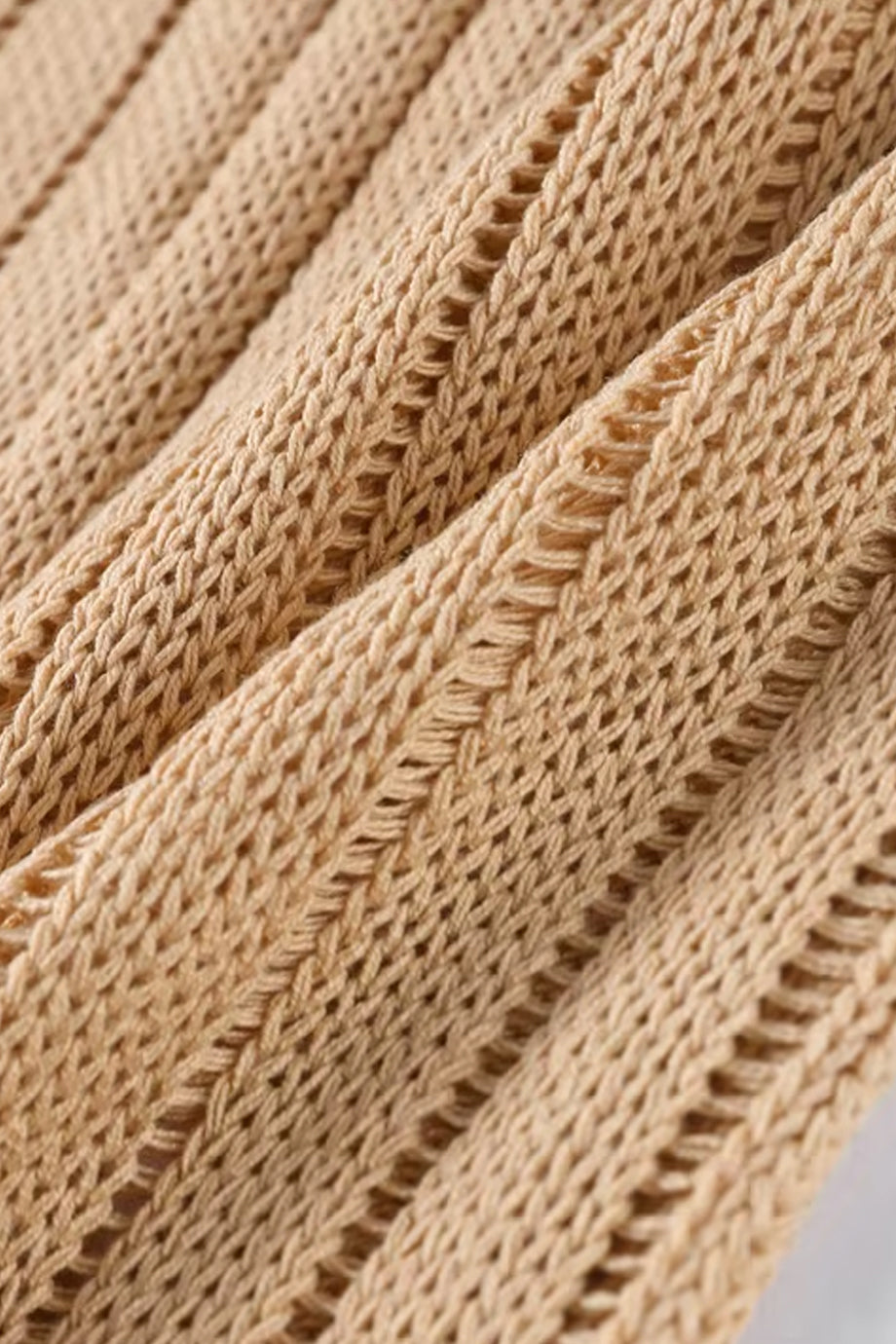 Golden Aura Πλεκτό Φόρεμα | Πλεκτά Φορέματα Παραλίας - Beachwear | Golden Aura Knit Long Beach Dress