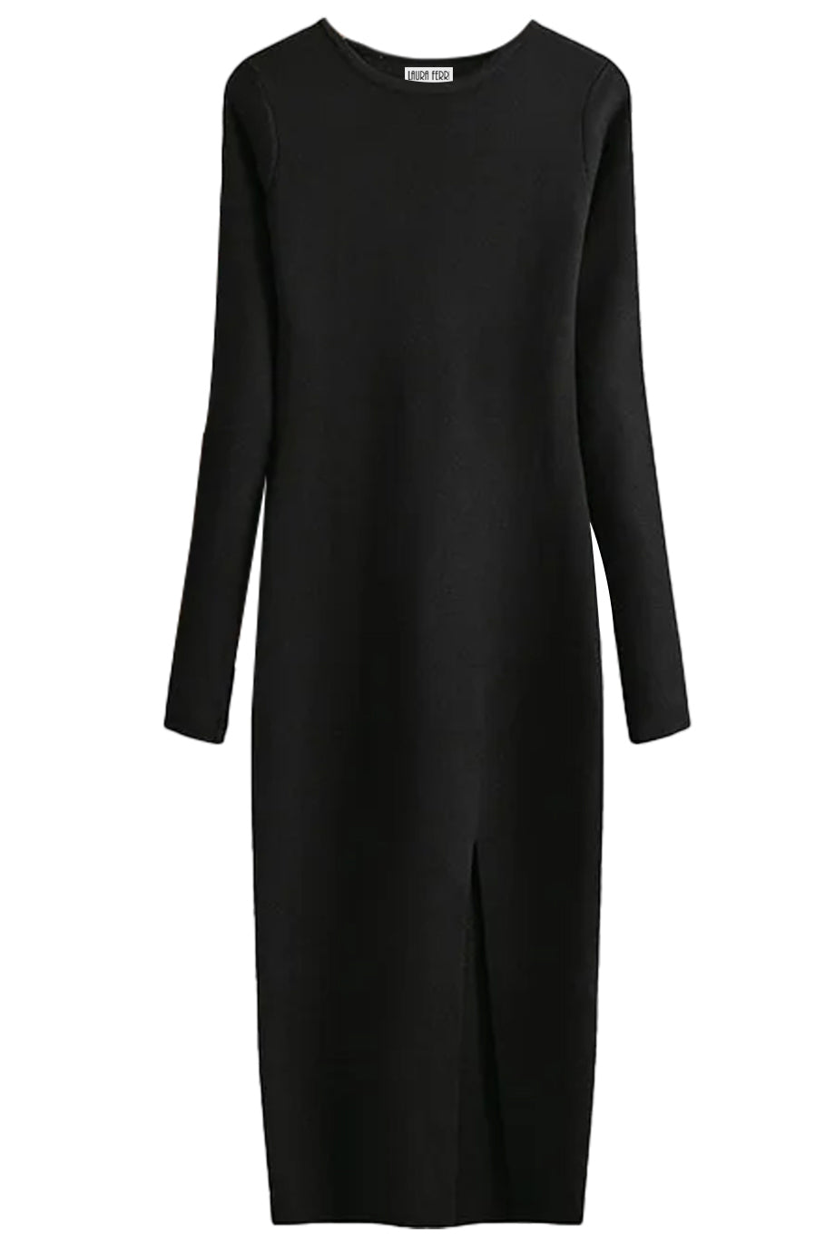 Marisse Πλεκτό Midi Φόρεμα με Σκίσιμο | Φορέματα - Πλεκτά Knitwear Dresses | Marisse Knitted Midi Dress with Slit