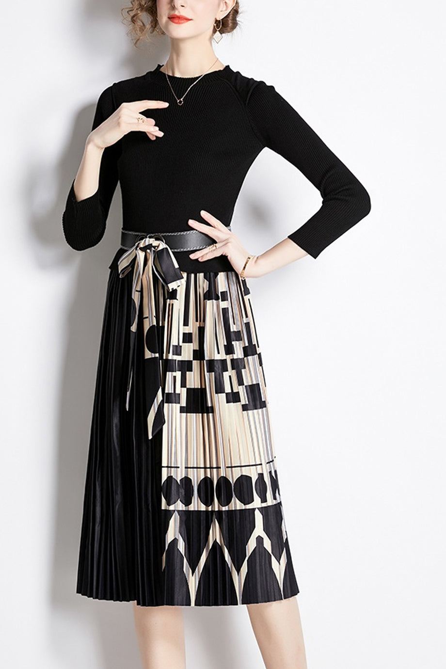 Norisse Φόρεμα με Πλισέ Φούστα | Φορέματα - Dresses | Norisse Pleated Dress