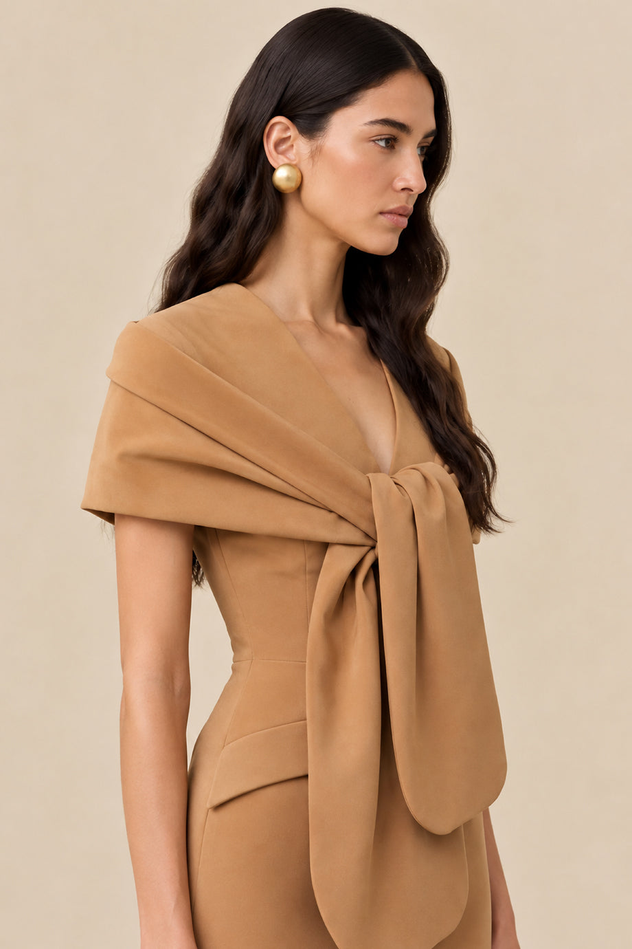 Camelia Φόρεμα με Ντραπέ Λεπτομέρεια | Dresses - Φορέματα | Camelia Dress with Draped Details
