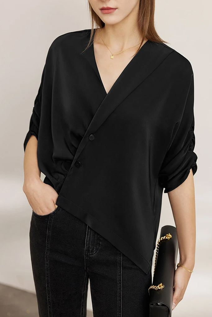 Oriana satijnen asymmetrische top