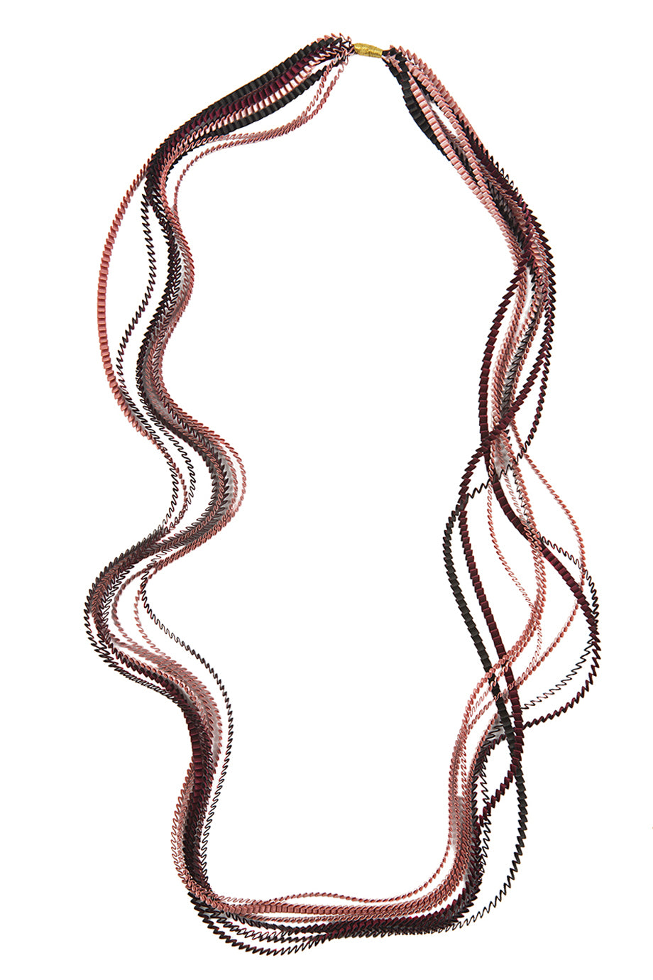 Essilp kleurrijke stoffen ketting