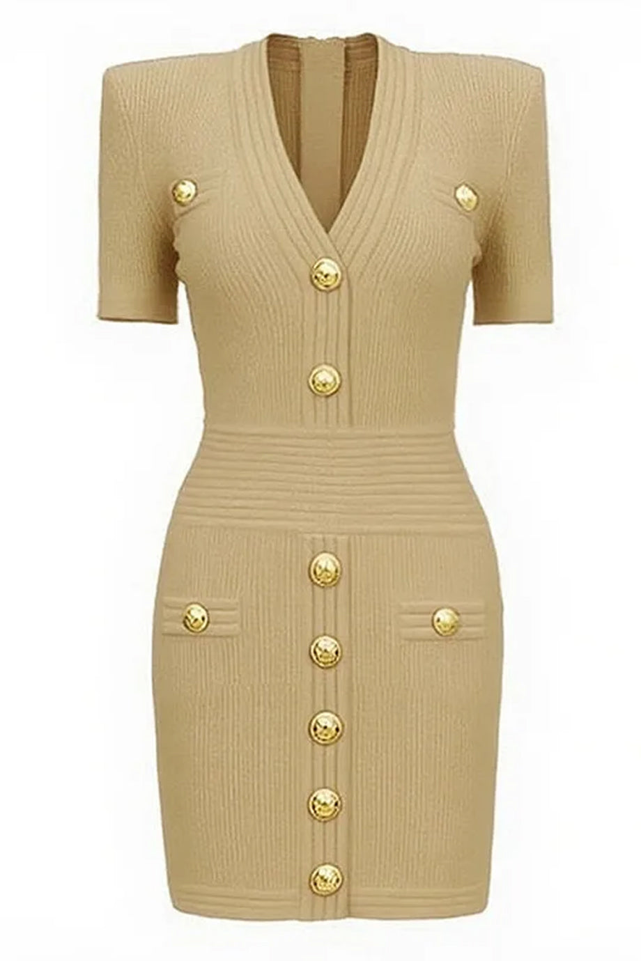 Fable Mini Knit Bandage Dress