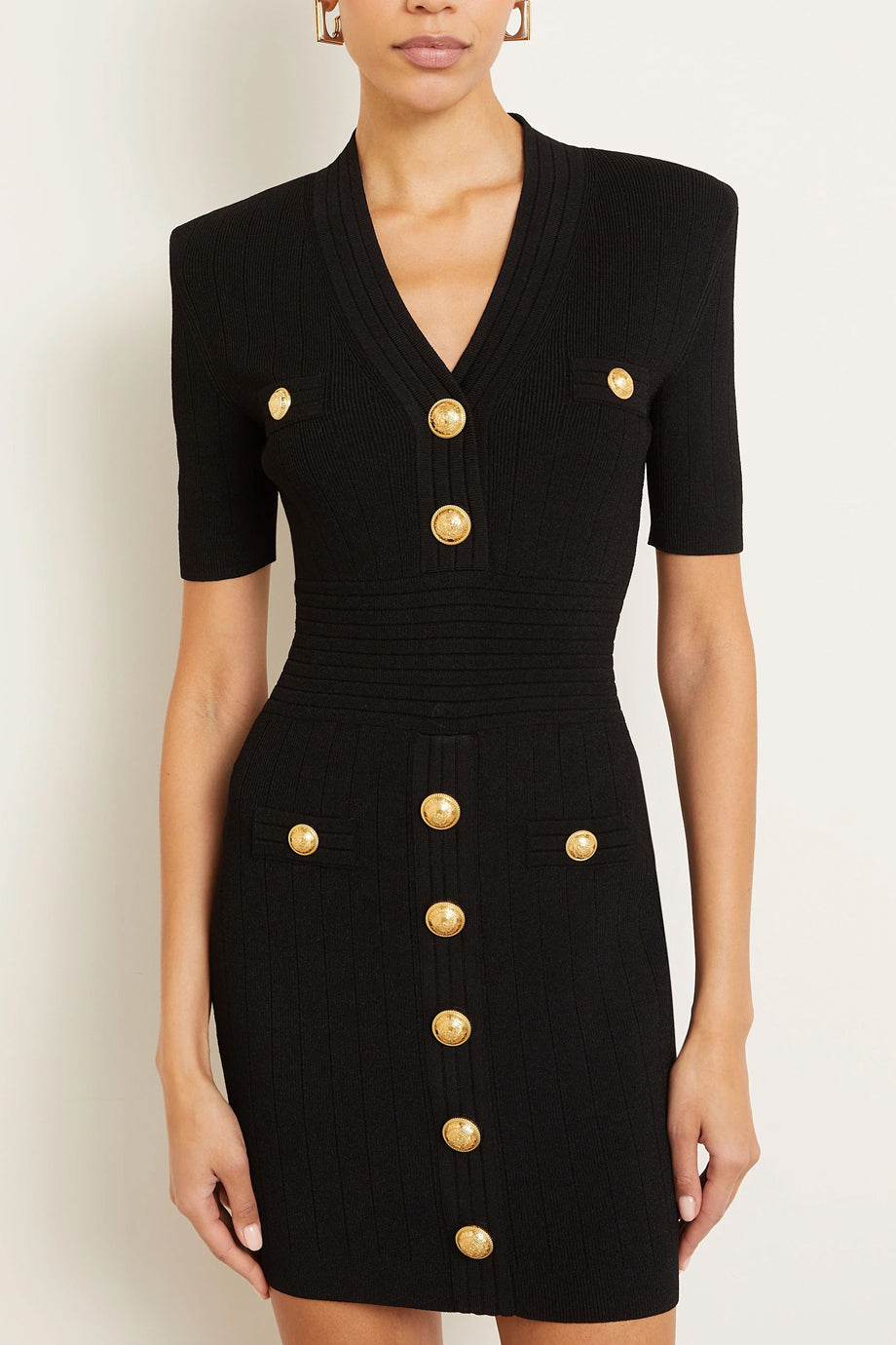 Fable Mini Knit Bandage Dress