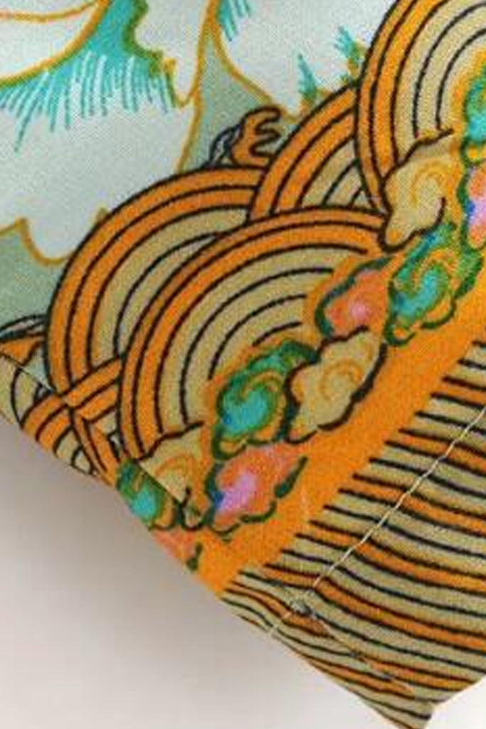 Asahi Veraman Kleurrijk bedrukte kimono