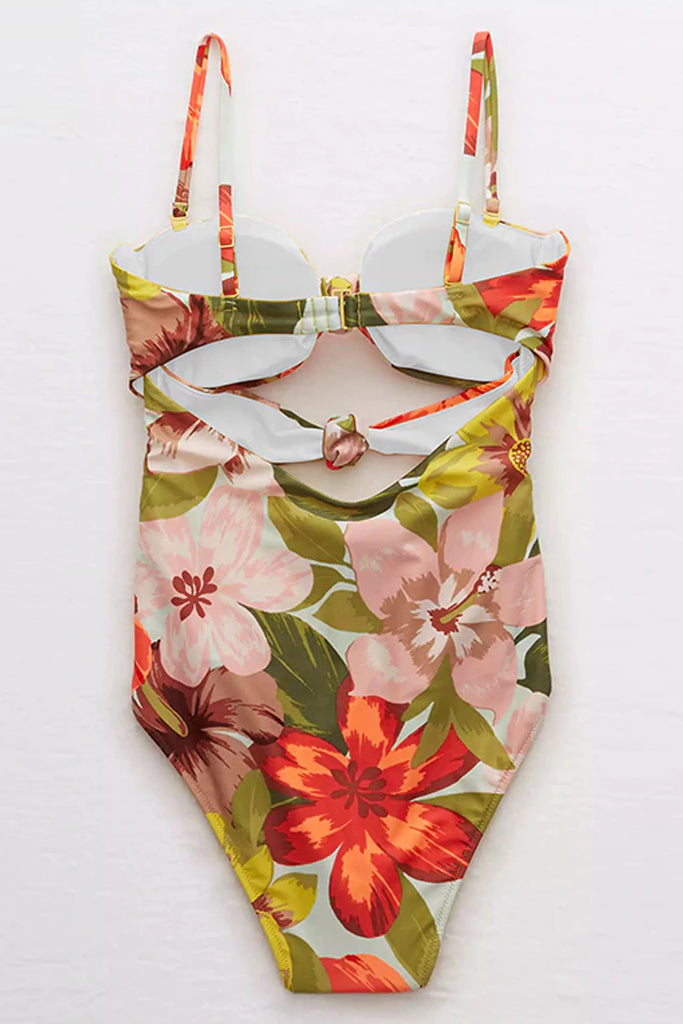 Iniga kleurrijk bedrukt badpak uit één stuk