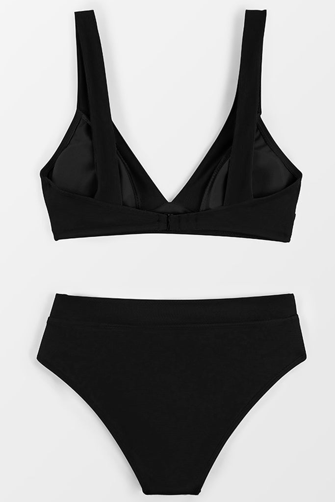 Badina zwarte monochrome bikini-badmode