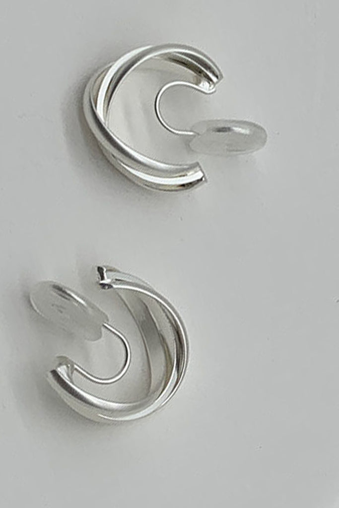 Devika-hoepeloorbellen met clips