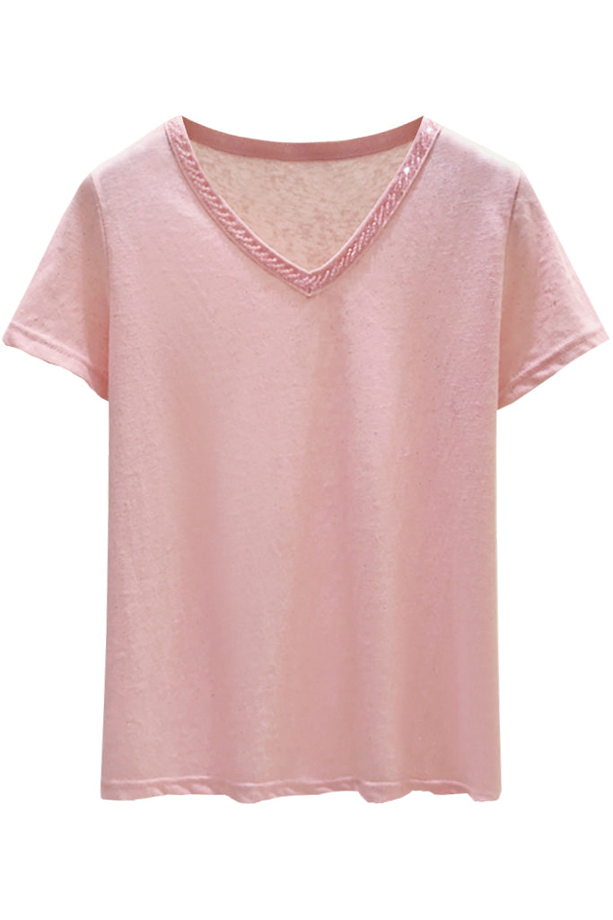 Vally T-shirt met korte mouwen