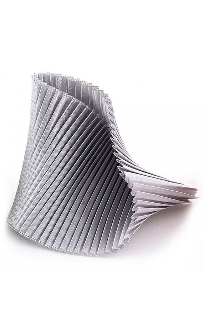 Shell stoffen armband met plooien