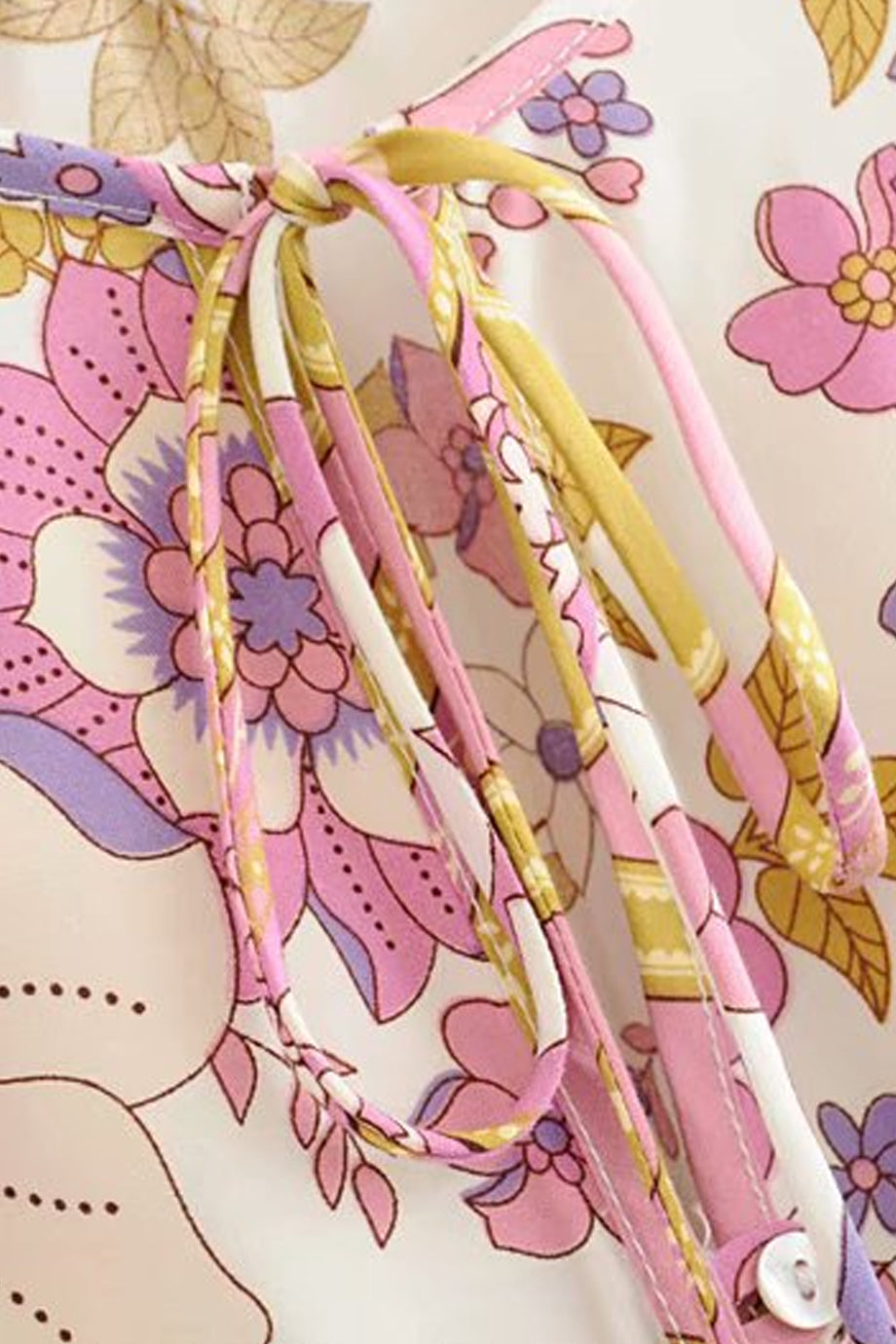 Camille-print jumpsuit