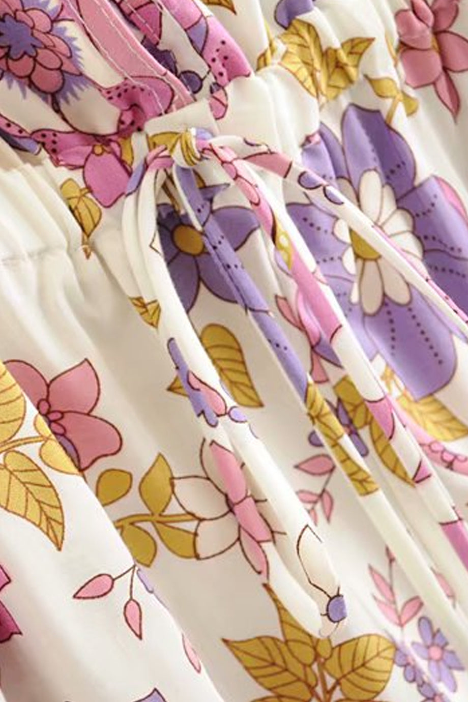 Camille-print jumpsuit