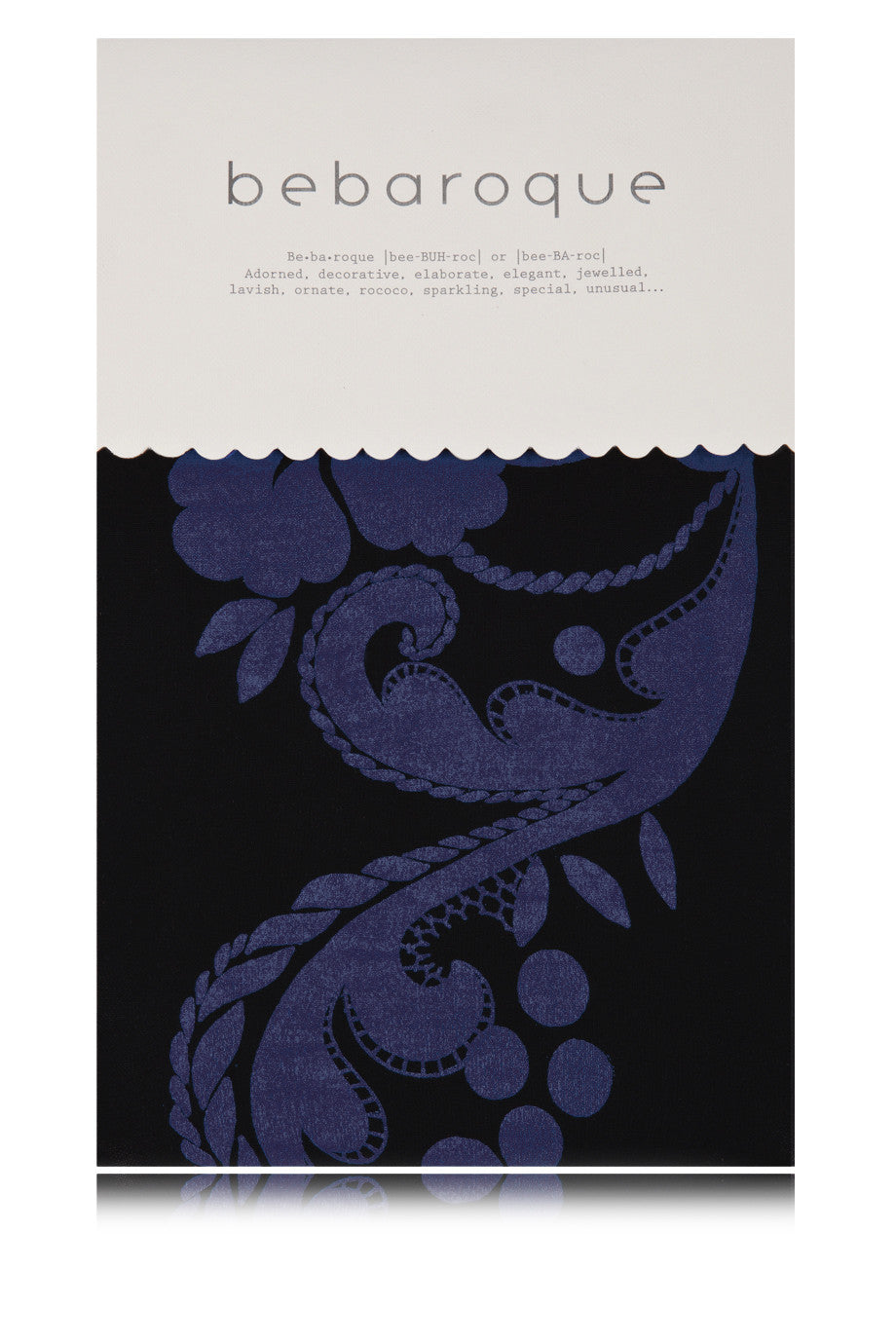 BEBAROQUE SEA HOLLY Μαύρο Καλσόν
