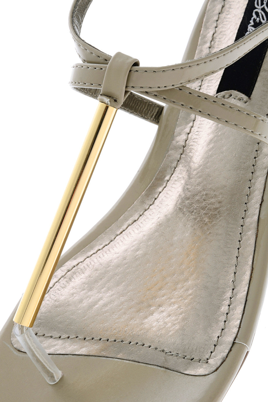 Γκρι Λουστρίνι Σανδάλια - Blink | Γυναικεία Παπούτσια