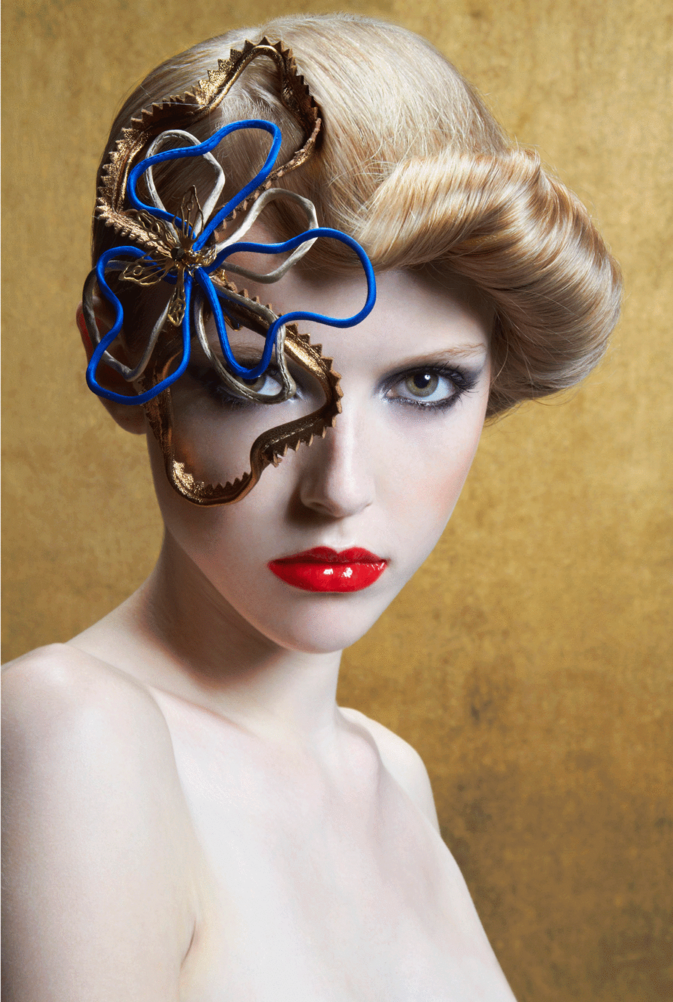 COLETTE MALOUF LEDEREN HOOPS Haarhoepel