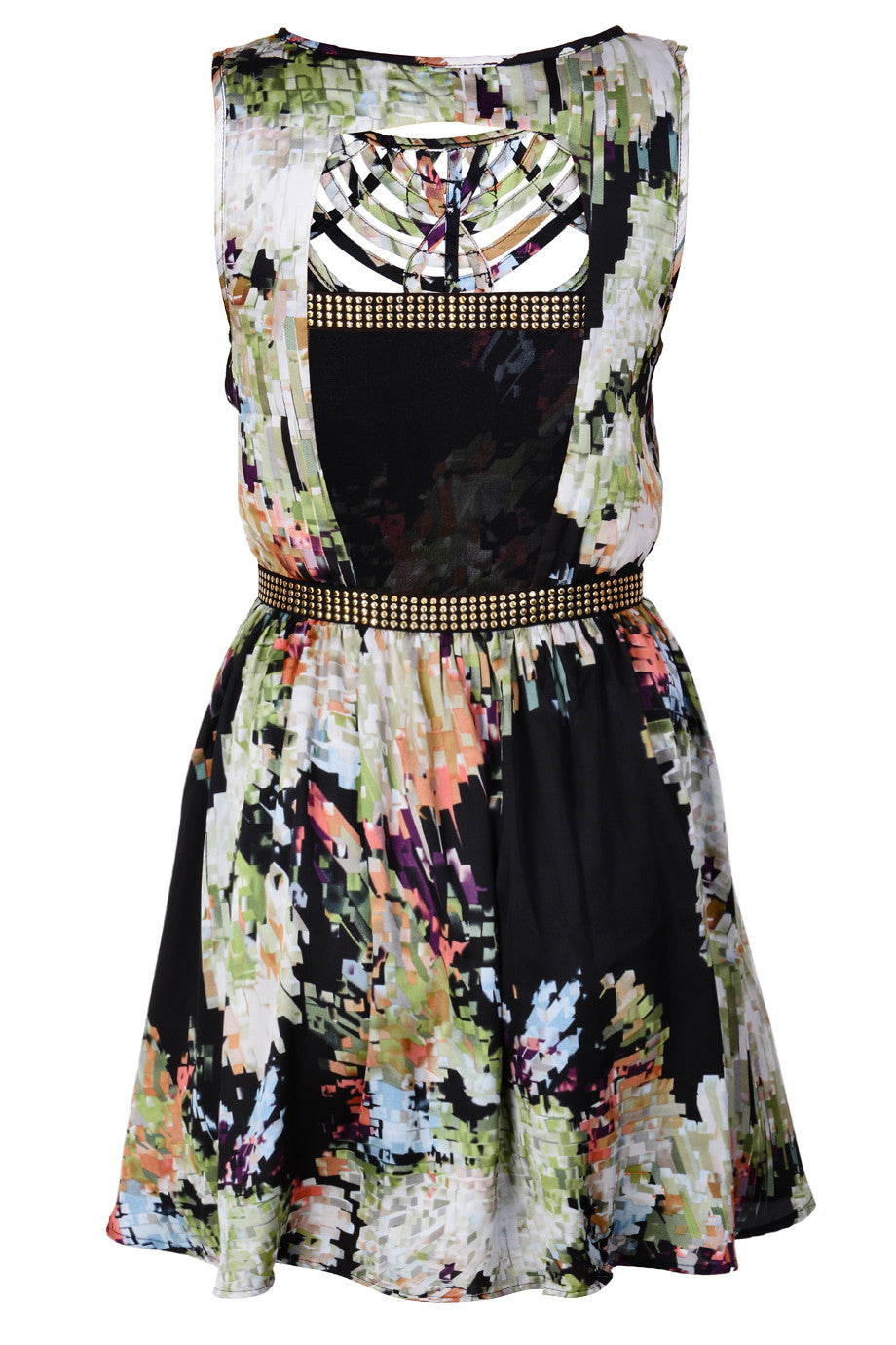 Πολύχρωμο Βραδινό Φόρεμα | Φορέματα - C Block