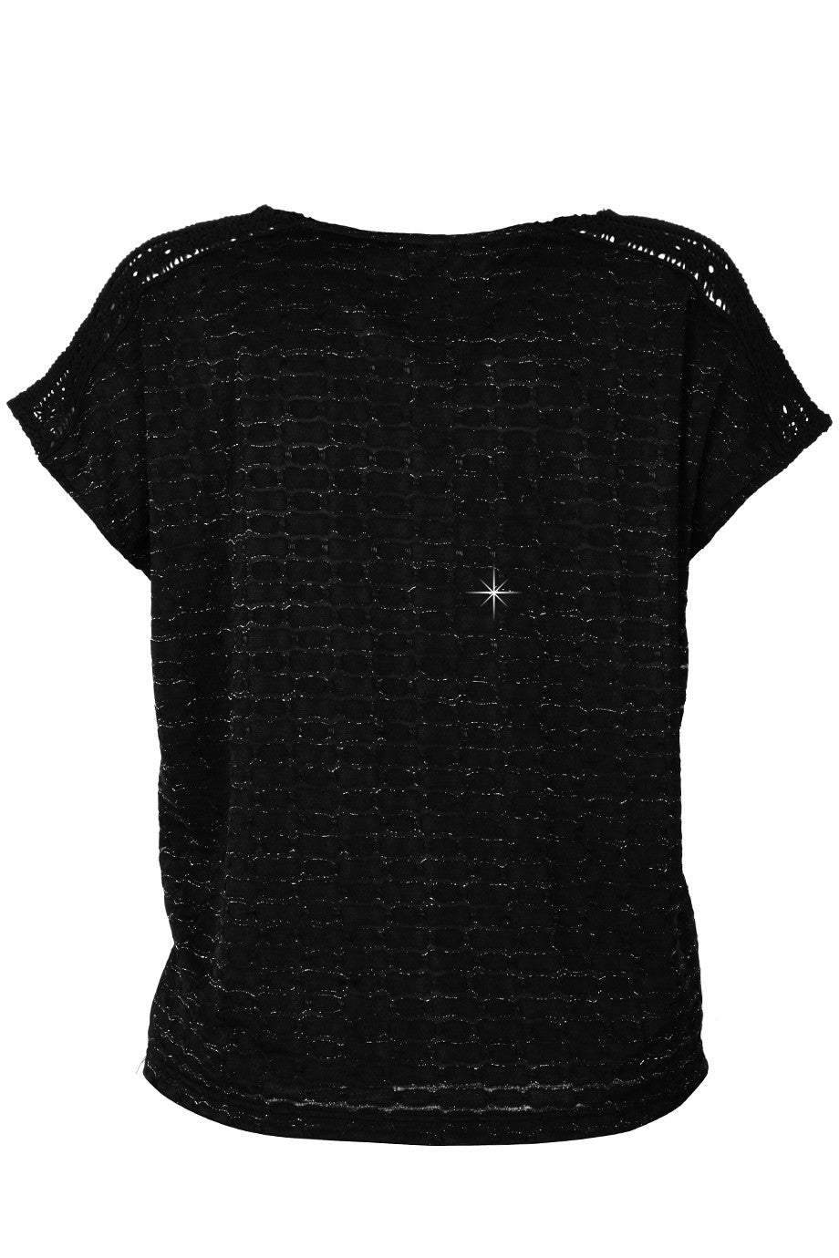 Μαύρο Τοπ με Δαντέλα | Γυναικεία Ρούχα