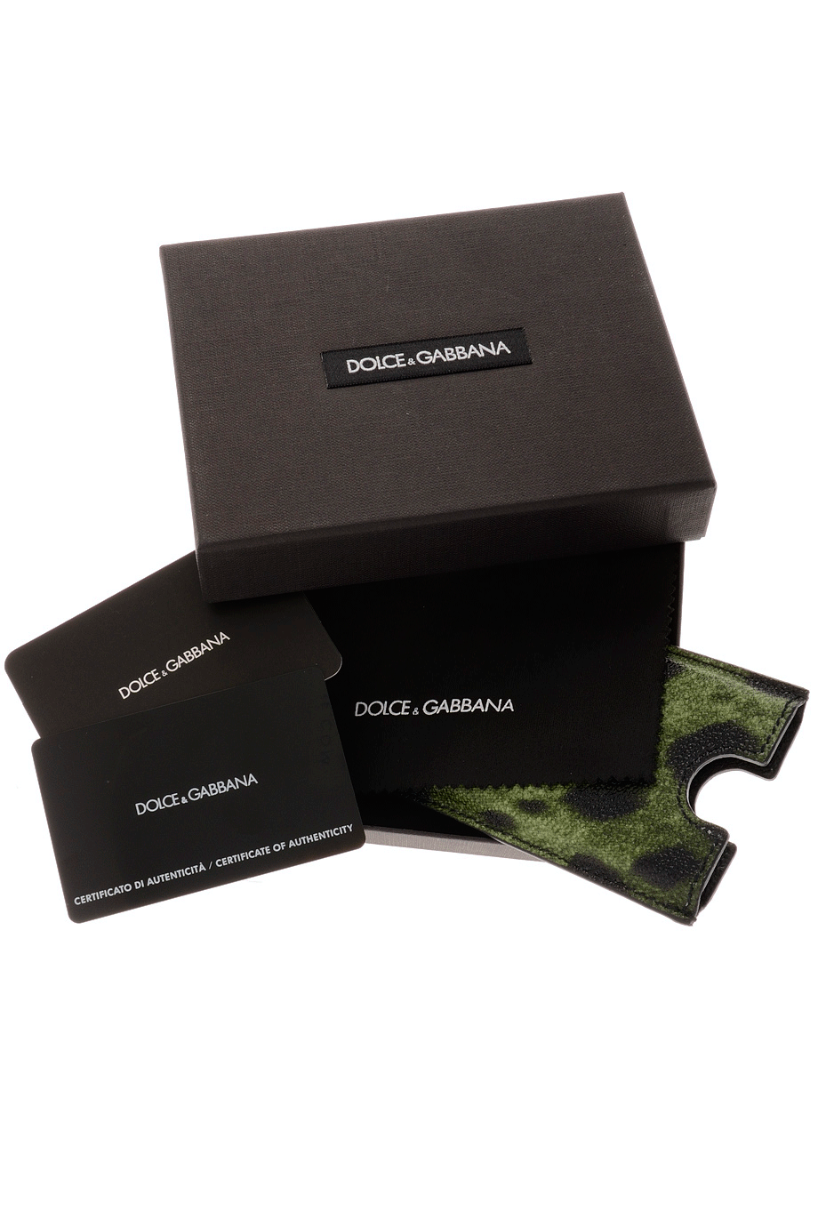 DOLCE & GABBANA - LEOPARD Πράσινη Λεοπάρ Θήκη Κινητού iPhone