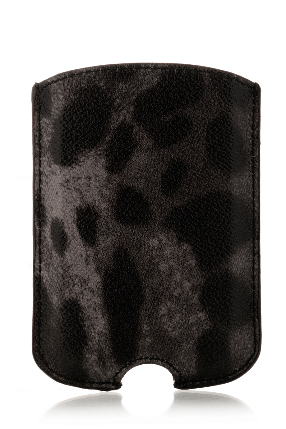 LEOPARD matgrijze Blackberry mobiele Samsung-hoes