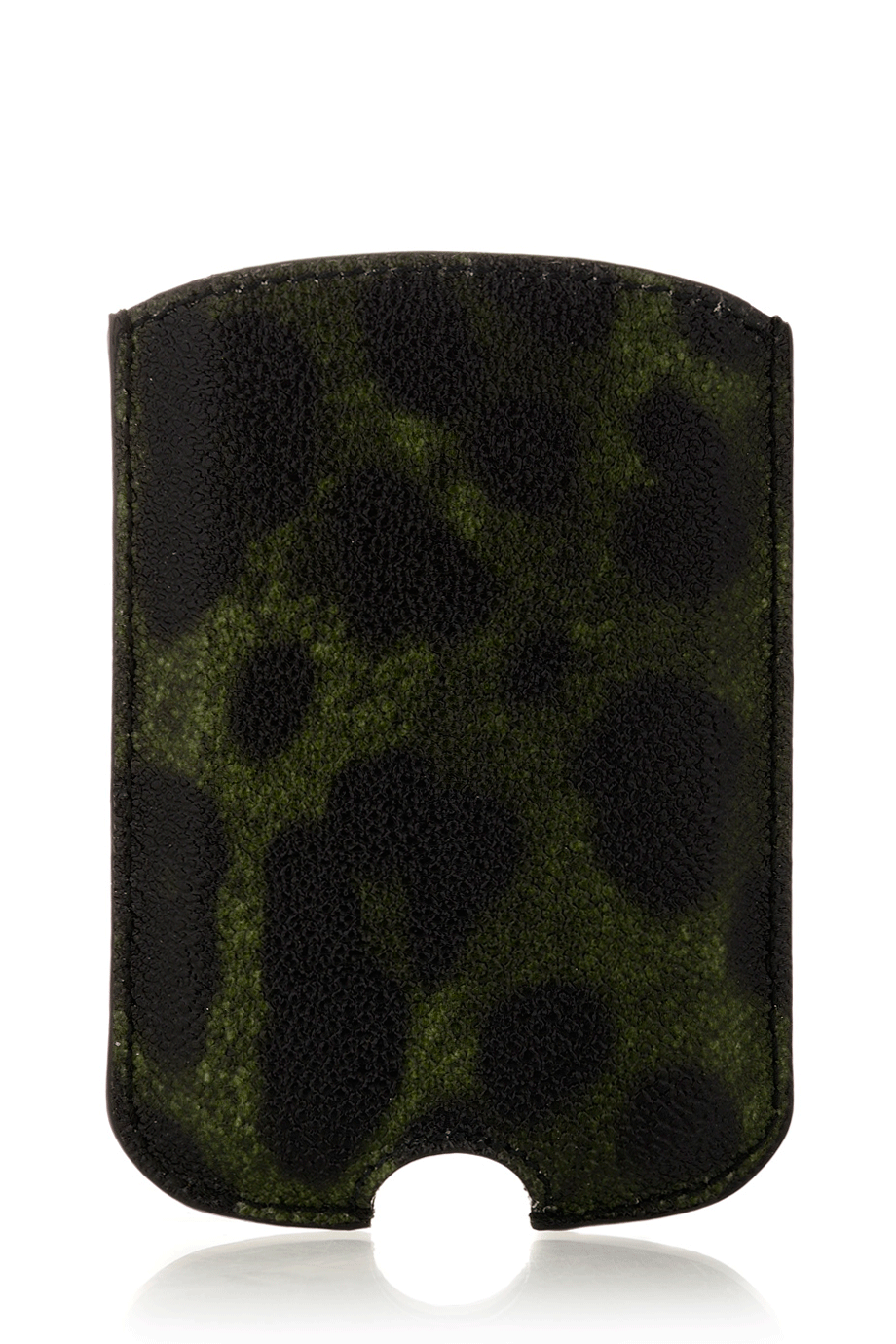 LEOPARD matgroen Blackberry Samsung mobiel hoesje