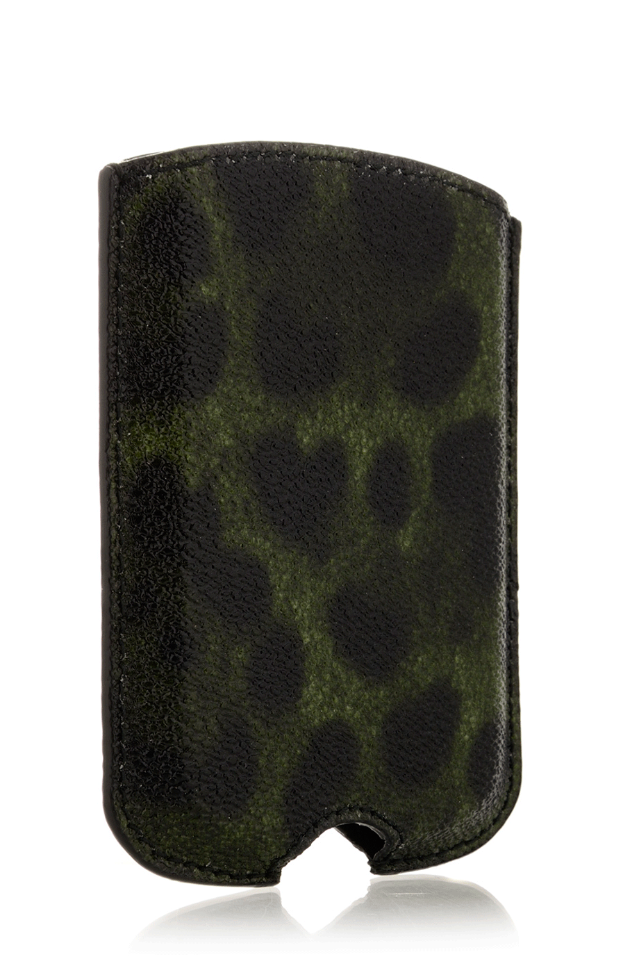 LEOPARD matgroen Blackberry Samsung mobiel hoesje