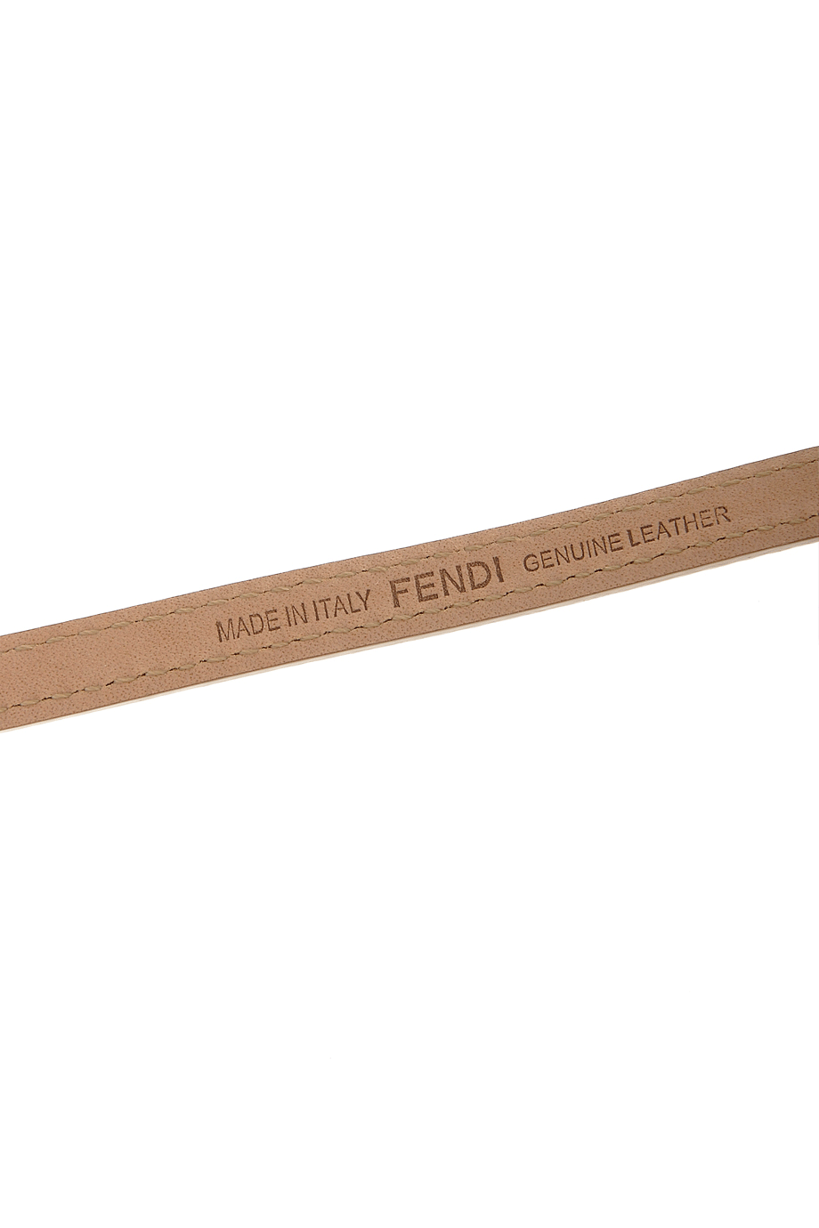 Διπλή Δερμάτινη Ζώνη - Fendi Chameleon | Γυναικείες Ζώνες