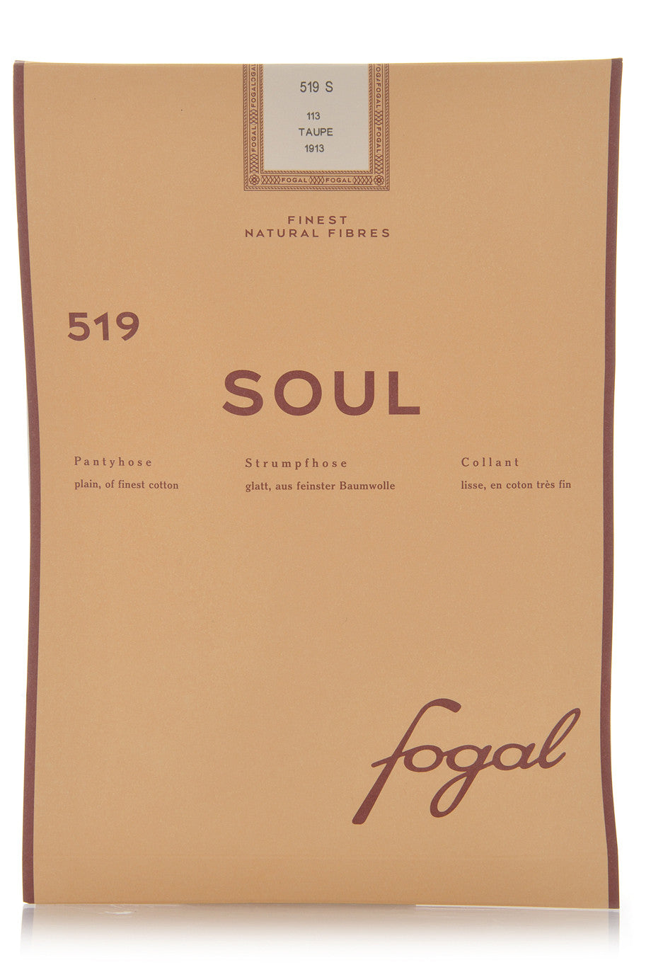 FOGAL 519 SOUL Βαμβακερό Καφέ Καλσόν
