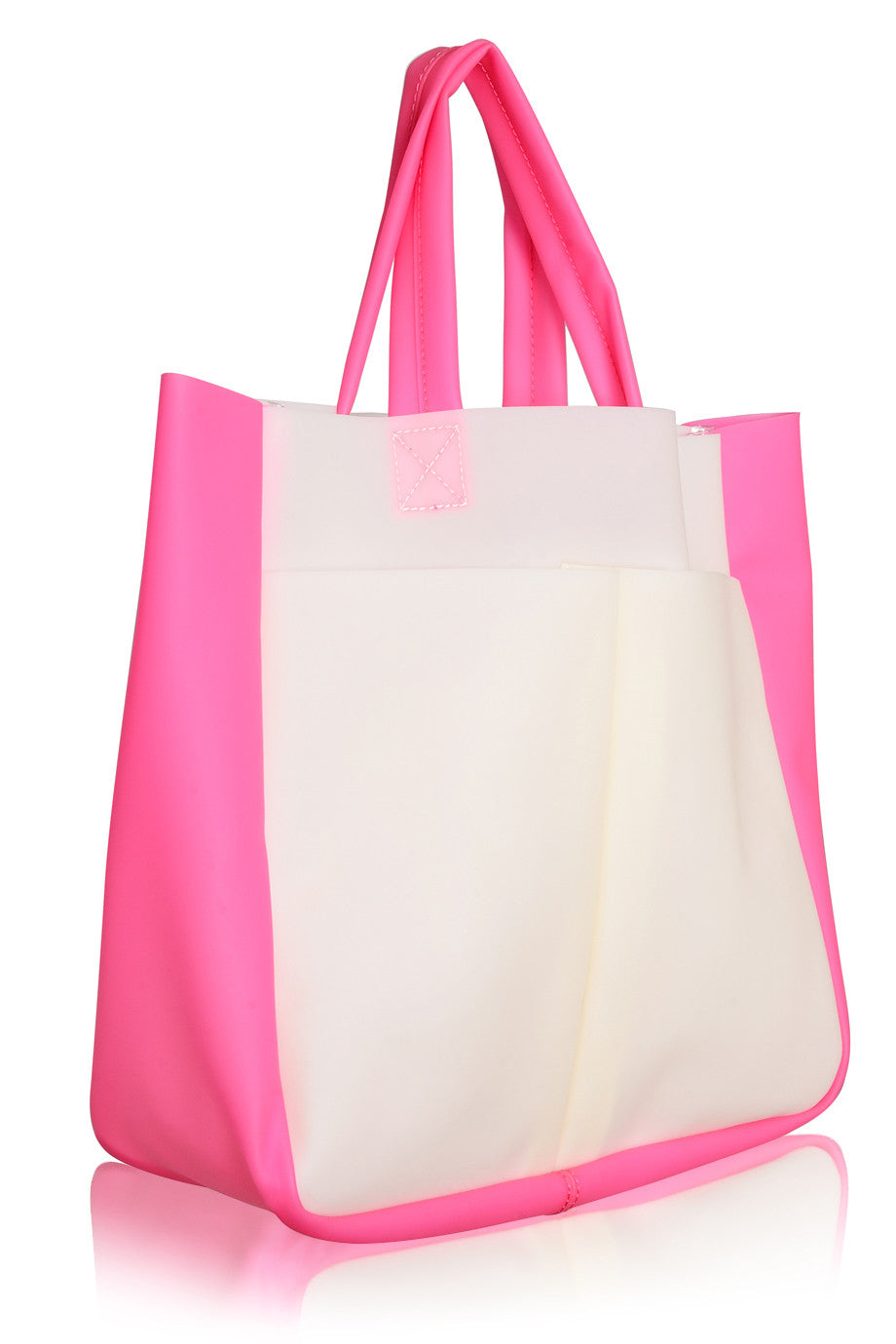 RIKKI neonroze fosforescerende tas