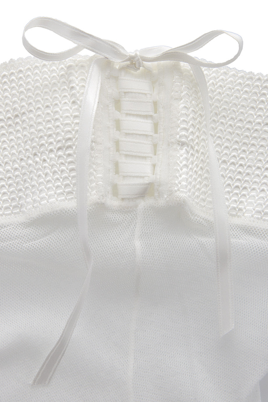 HYD VOILE Λευκές Καλτσοδέτες