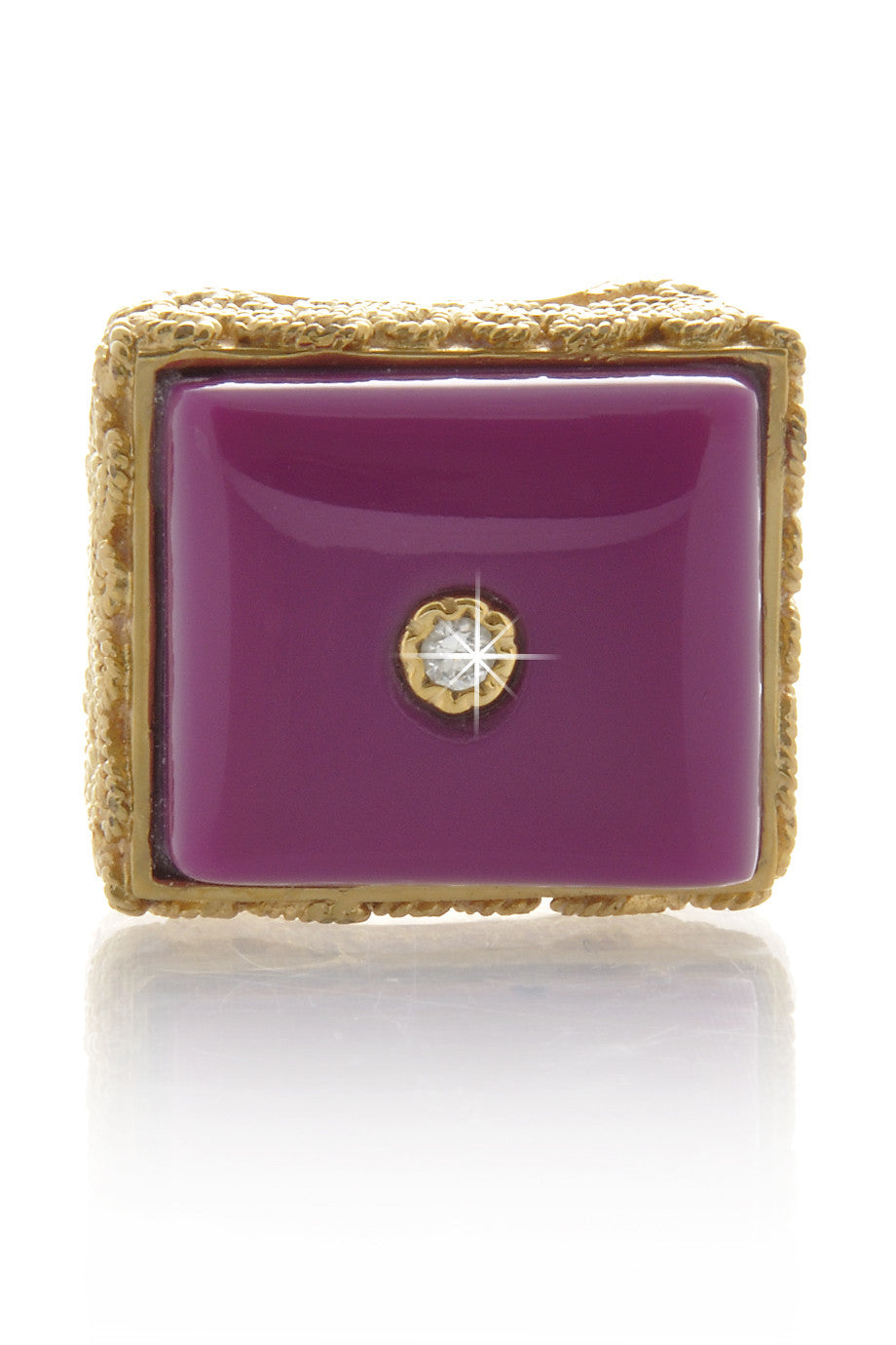 Φούξια Χρυσό Δακτυλίδι - Isharya | Κοσμήματα