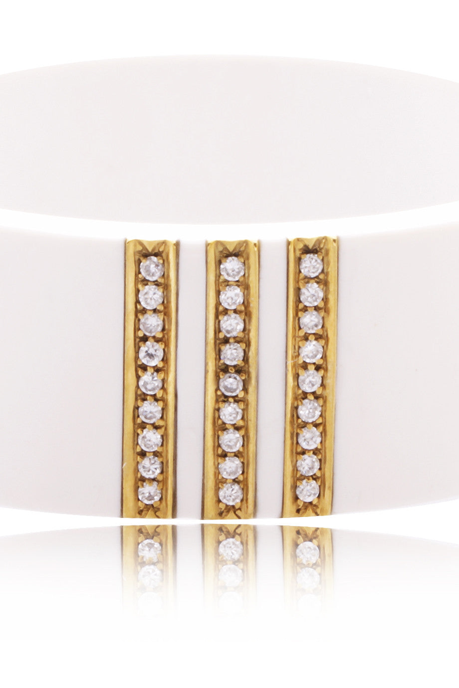 Λευκό Βραχιόλι - Isharya | Κοσμήματα