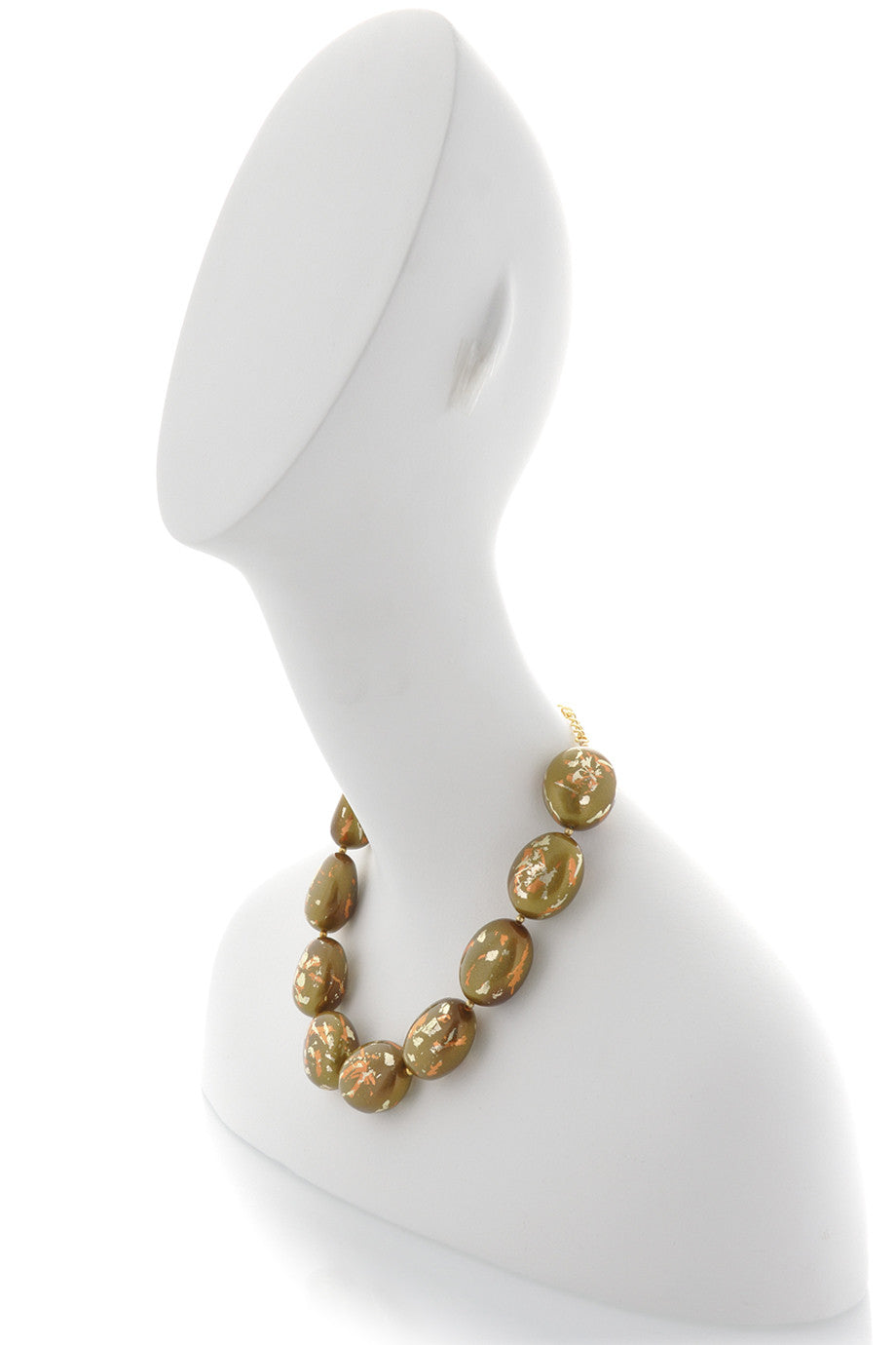 Xακί Κολιέ με Χάντρες - Kenneth Jay Lane | Κοσμήματα