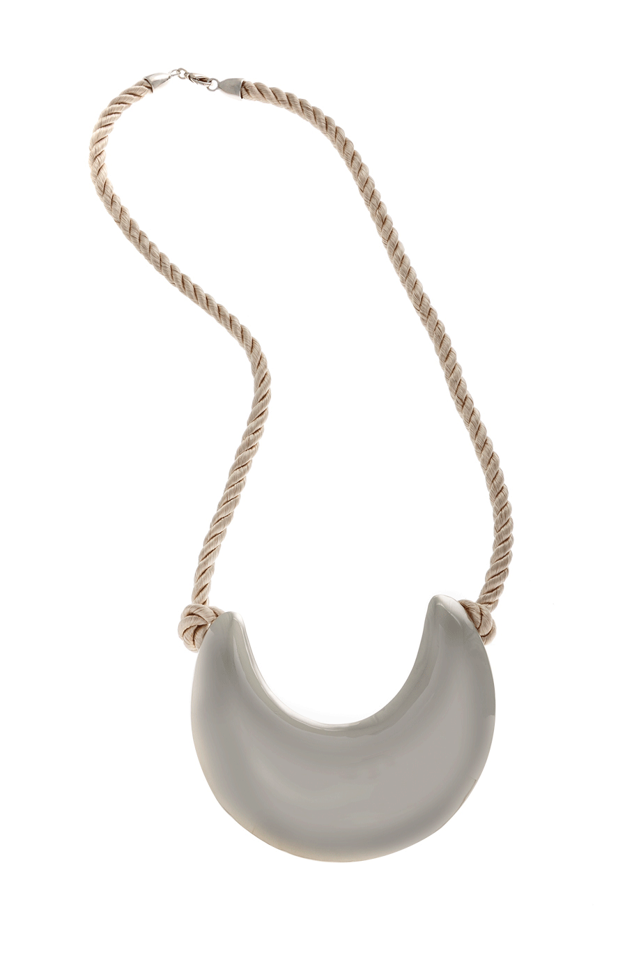 Ασημένιο Κολιέ με Σκοινί - Kenneth Jay Lane | Κοσμήματα
