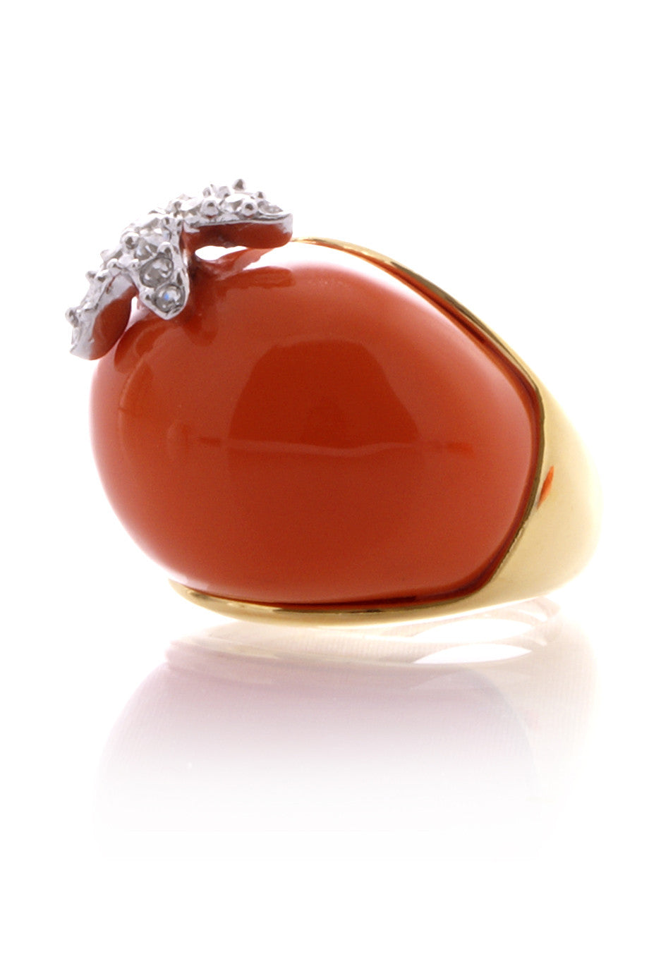 Κοραλλί Δακτυλίδι - Kenneth Jay Lane | Κοσμήματα