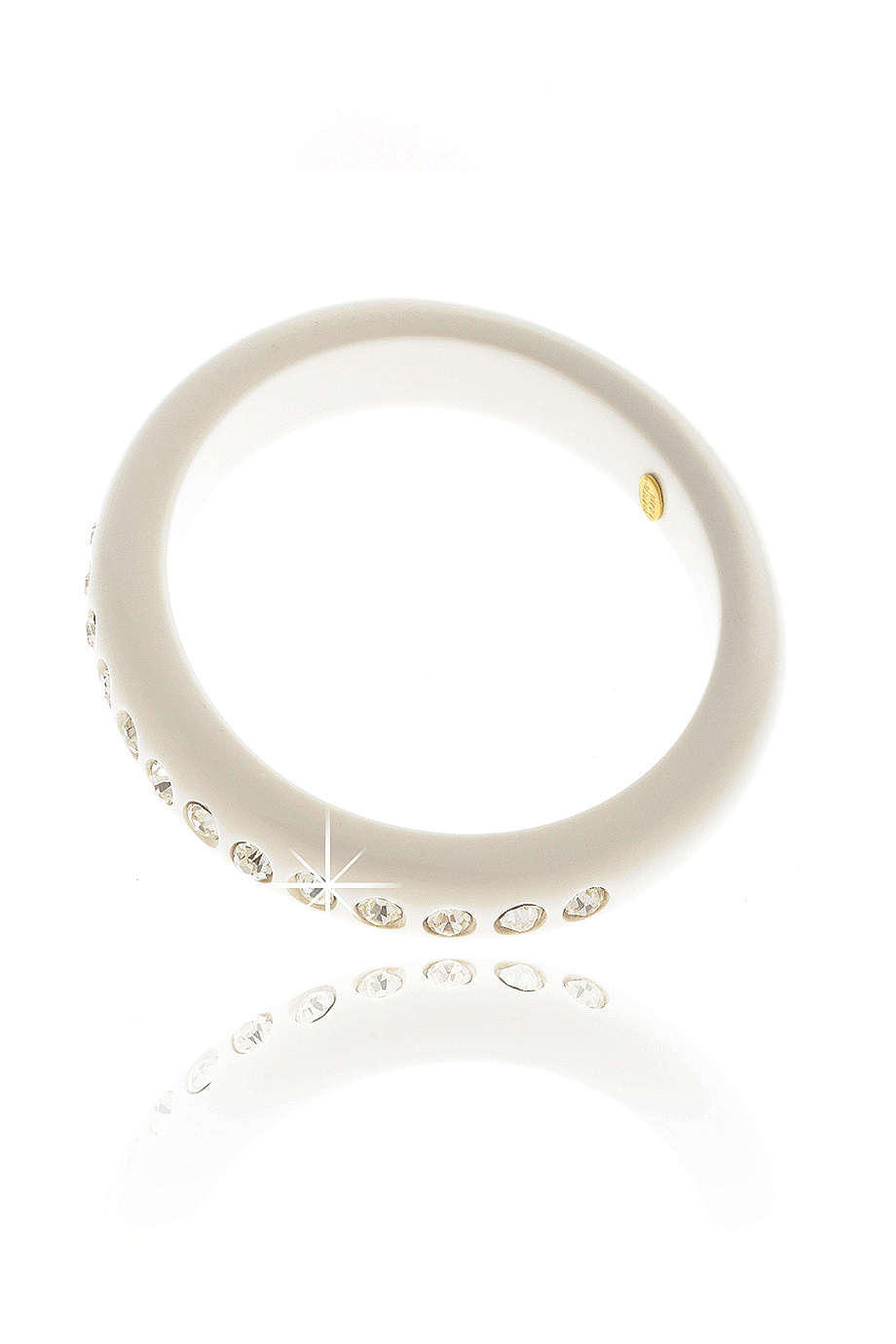 Λευκό Βραχιόλι με Κρύσταλλα - Kenneth Jay Lane | Κοσμήματα