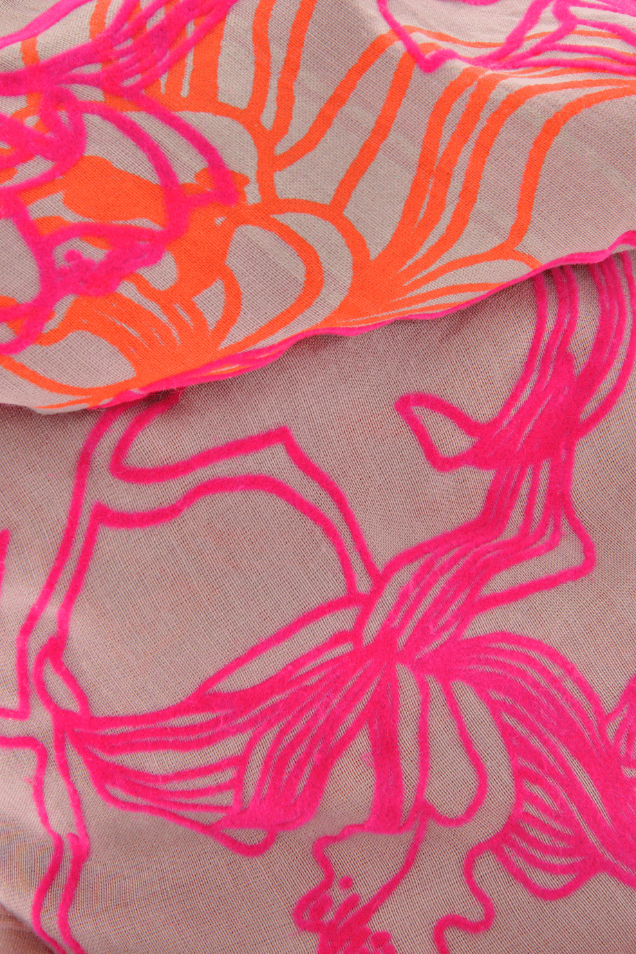 LEIGH & LUCA LILLIES Λιλά Φουλάρι