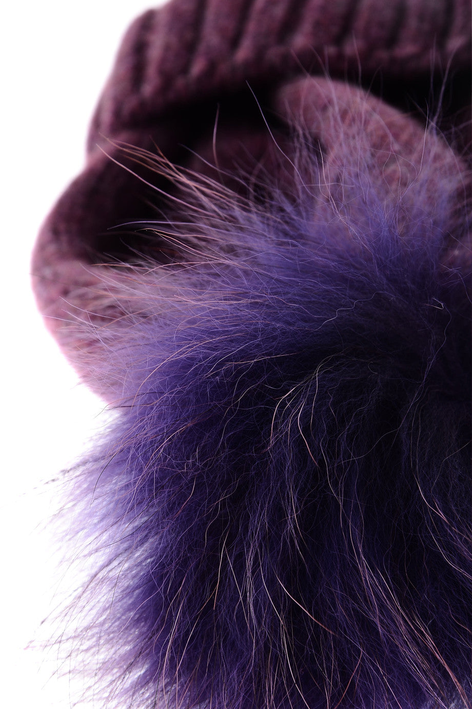 Μωβ Πλεκτός Σκούφος - Marini Silvano | Γυναικεία Καπέλα