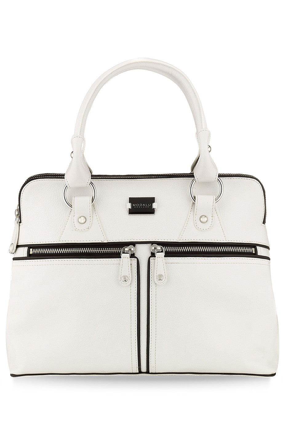 PIPPA witte leren tas