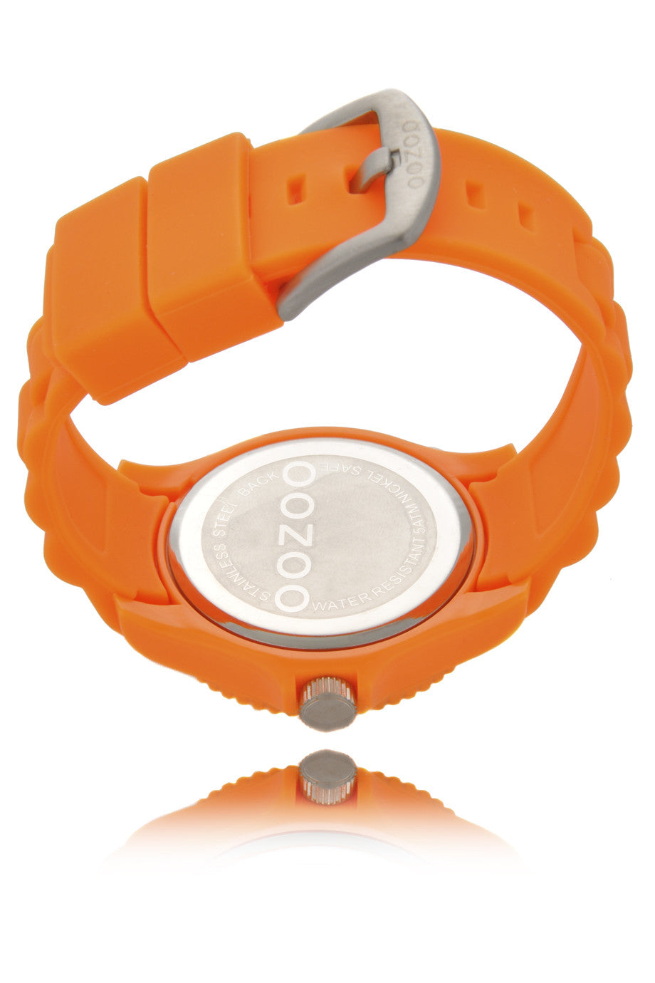 FLUO oranje horloge