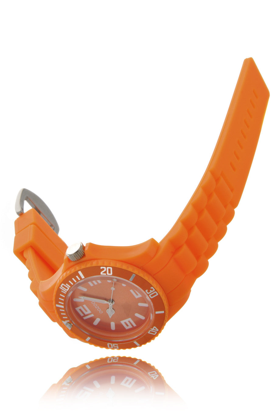 FLUO oranje horloge