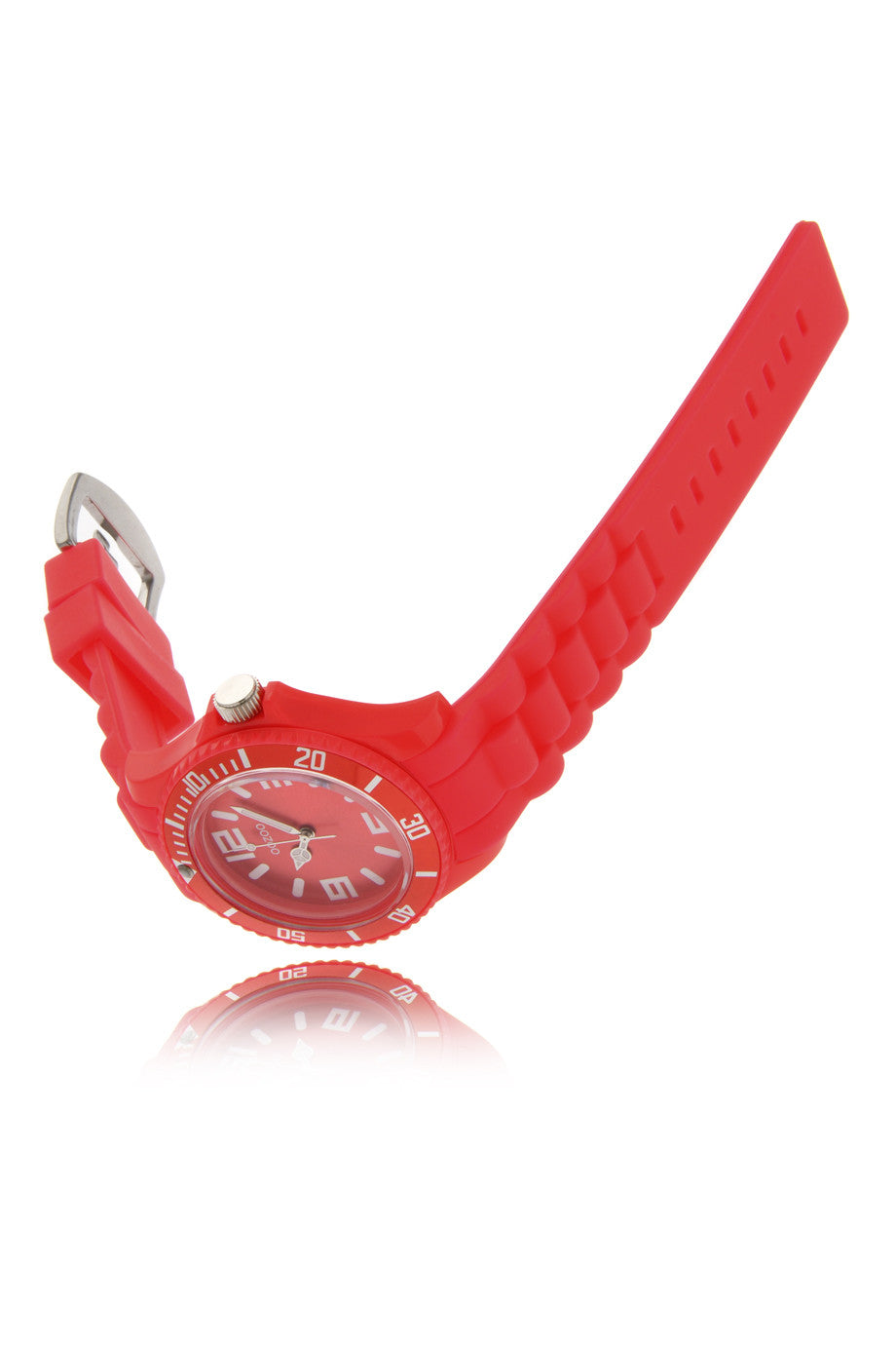 FLUO roze fluorescerend horloge