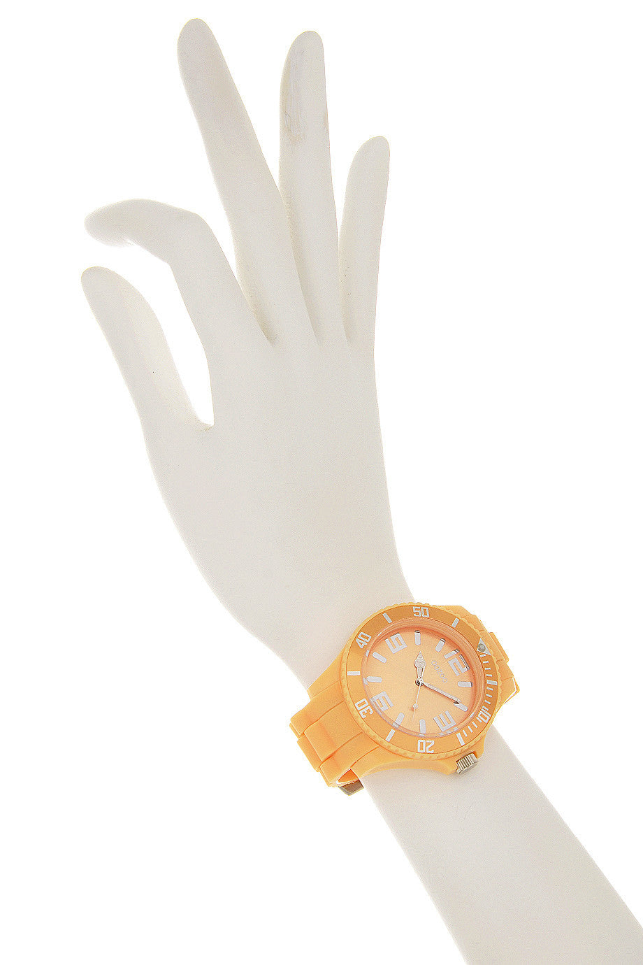 ZACHTE ZALM oranje horloge