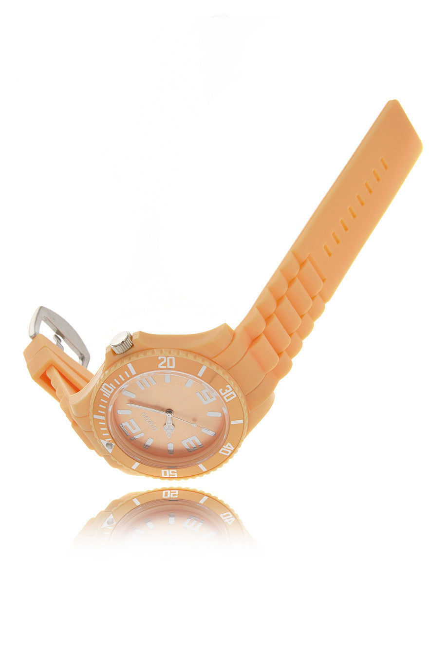 ZACHTE ZALM oranje horloge