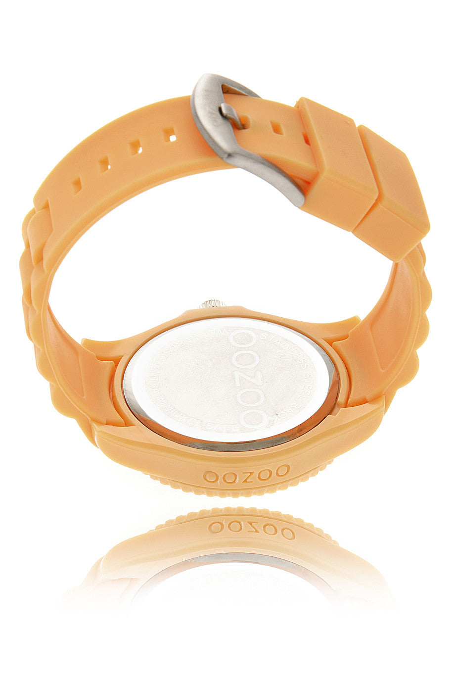 ZACHTE ZALM oranje horloge