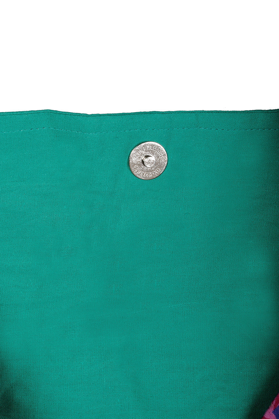 MANOUCHE Blauwe tas met bloemen
